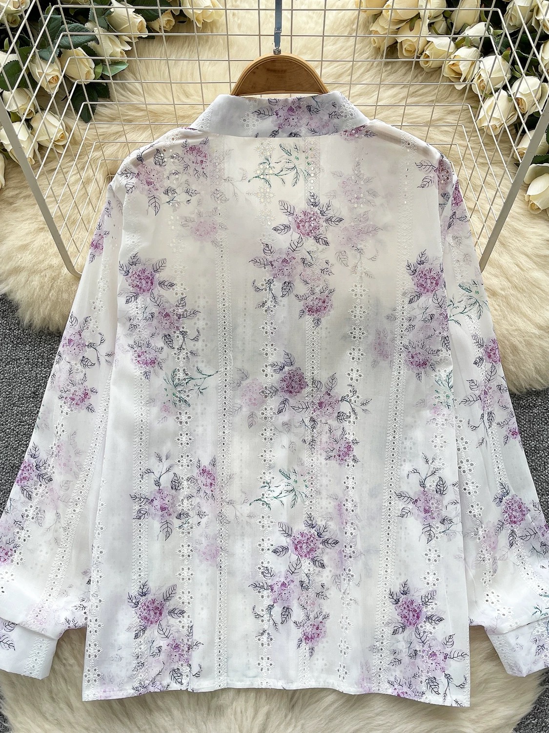Here and now lace shirt SH111 images
